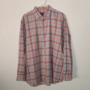 Tallia Men's Dress Shirt Size XL (17.5)